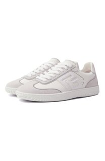 Кожаные кеды Swan Balmain