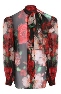 Шелковая блузка Dolce & Gabbana