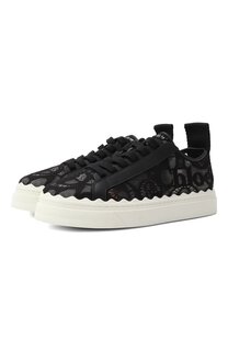 Текстильные кеды Lauren Chloé Chloe