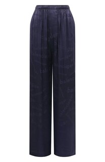 Атласные брюки Balenciaga