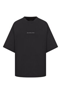 Хлопковая футболка Balenciaga