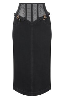 Джинсовая юбка Versace Jeans Couture