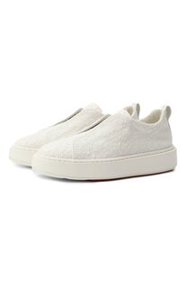 Текстильные кеды Santoni