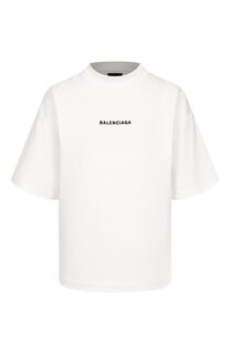 Хлопковая футболка Balenciaga