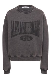 Хлопковый свитшот alexanderwang.t