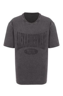 Хлопковая футболка alexanderwang.t