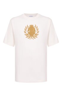 Хлопковая футболка Burberry