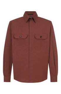 Хлопковая рубашка Zegna