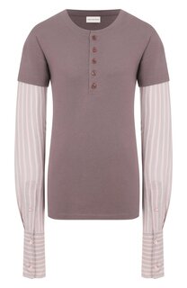Хлопковый лонгслив Dries Van Noten