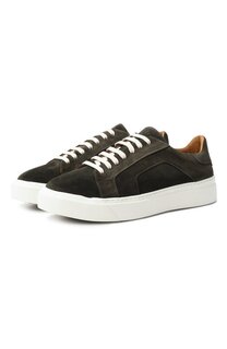 Замшевые кеды Kiton