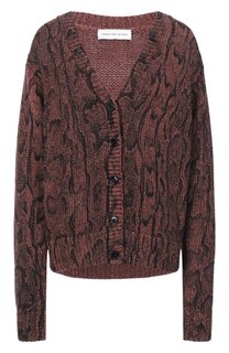 Кардиган из вискозы и хлопка Dries Van Noten