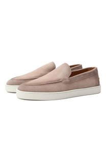 Замшевые лоферы Magnanni