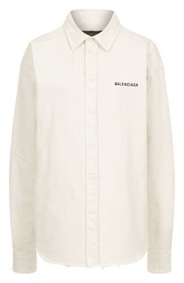Джинсовая рубашка Balenciaga