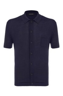 Рубашка из шерсти и шелка KNT