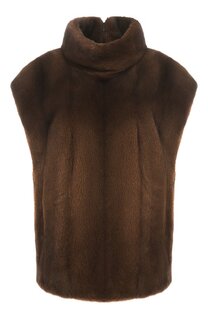 Кашемировый жилет из меха норки Color Temperature