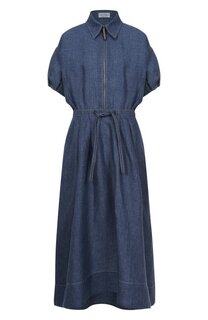 Льняное платье Brunello Cucinelli