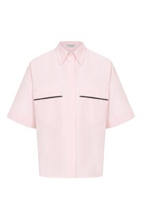 Хлопковая рубашка Brunello Cucinelli