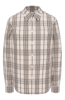 Хлопковая рубашка Burberry