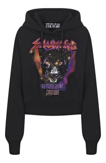 Хлопковое худи Versace Jeans Couture