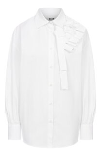 Хлопковая рубашка MSGM