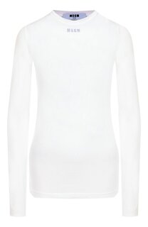 Хлопковый лонгслив MSGM