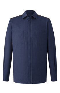 Рубашка из хлопка и кашемира Zilli