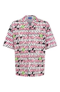 Хлопковая рубашка HUGO Blue