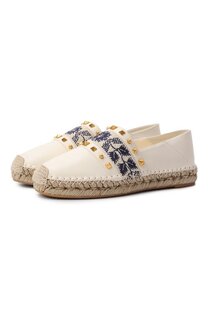 Кожаные эспадрильи County Valentino
