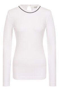 Хлопковый лонгслив Brunello Cucinelli