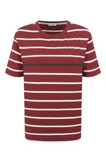 Хлопковая футболка Brunello Cucinelli