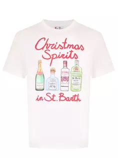 Футболка хлопковая MC2 Saint Barth