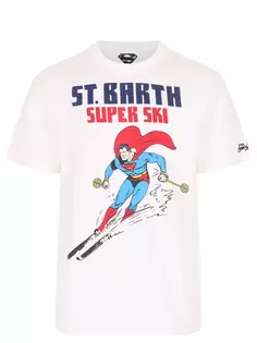 Футболка хлопковая MC2 Saint Barth