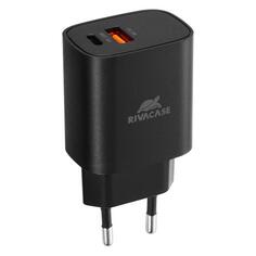 Сетевое зарядное устройство RIVACASE PS4023 черное PS4023 черное