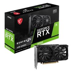 Видеокарта MSI RTX 3050 VENTUS 2X E 6G OC RTX 3050 VENTUS 2X E 6G OC