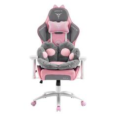 Кресло компьютерное игровое ZONE 51 KITTY MEOW Edition Z51-KIM-GY серое KITTY MEOW Edition Z51-KIM-GY серое