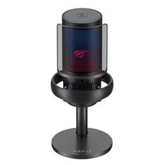 Игровой микрофон для компьютера Havit Микрофон Havit GK50 Black проводной Микрофон Havit GK50 Black проводной
