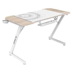 Стол компьютерный игровой ZONE 51 TRINE 120 Wood/White Z51-T2N-WD TRINE 120 Wood/White Z51-T2N-WD