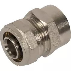Муфта комбинированная Valtec 1"x26 мм ВР латунь VTM.302