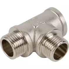 Тройник Valtec 1/2"x1/2"x1/2" ВР-НР латунь VTr.133.N.0004