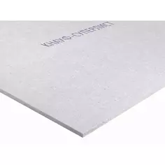 Гипсоволокнистый лист ГВЛВ ПК 10 мм Knauf Суперлист 1200x2500 мм