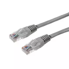 Удлинитель компьютерный UTP4 cat5e 1.5 м, цвет серый Oxion