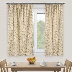 Штора на ленте для кухни Прованс 145x180 см Linen Way