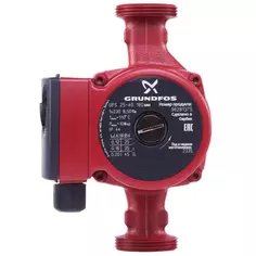 Циркуляционный насос Grundfos UPS 25/4 180 мм с гайками 1"