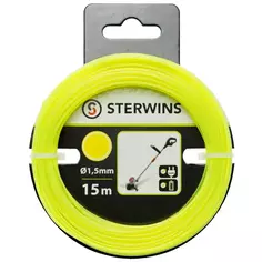 Леска для триммера Sterwins ø1.5 мм 15 м круглая