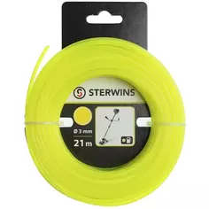 Леска для триммера Sterwins ø3 мм 21 м круглая