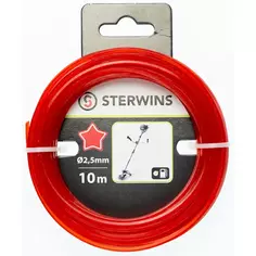 Леска для триммера Sterwins ø2.5 мм 10 м звёздочка