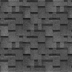 Гибкая черепица Docke Pie Евразия лабиринт серый 3 м² DÖcke