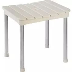Стул для ванны Primanova 37x30x34 см цвет бежевый