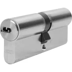 Цилиндр Abus D6N 40/40, 40x40 мм, ключ/ключ, цвет никель