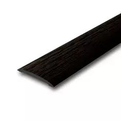 Стык 30x900 мм, цвет венге черный Ideal